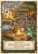 Pozvánka "Pálení čarodějnic" 1